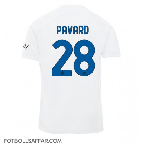 Inter Milan Benjamin Pavard #28 Bortatröja 2023-24 Kortärmad